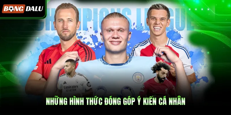 Những hình thức đóng góp ý kiến cá nhân