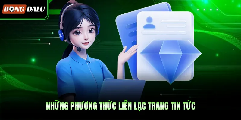 Những phương thức liên lạc trang tin tức